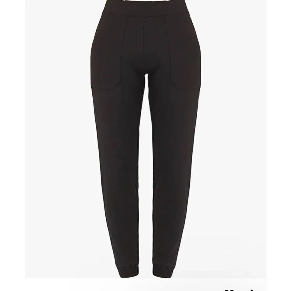 Spanx Perf Jogger pants front pocket XL black